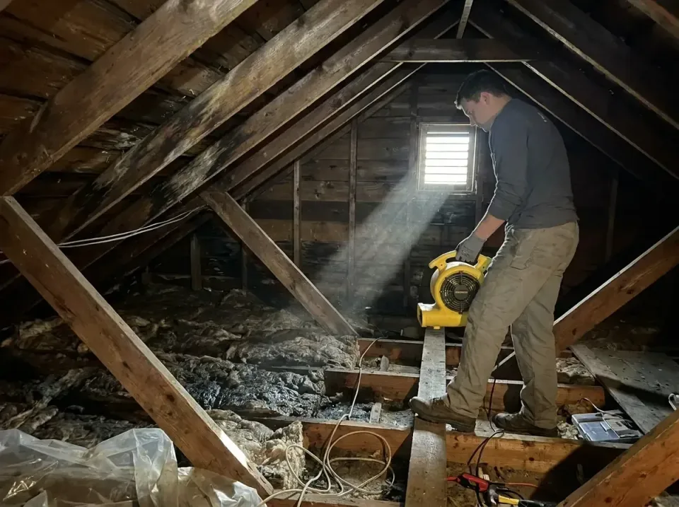 attic-water-damage-drying-proc-007 — frequently asked questions, Emergency Water Extraction & 24/7 Flood Response in Moody,…